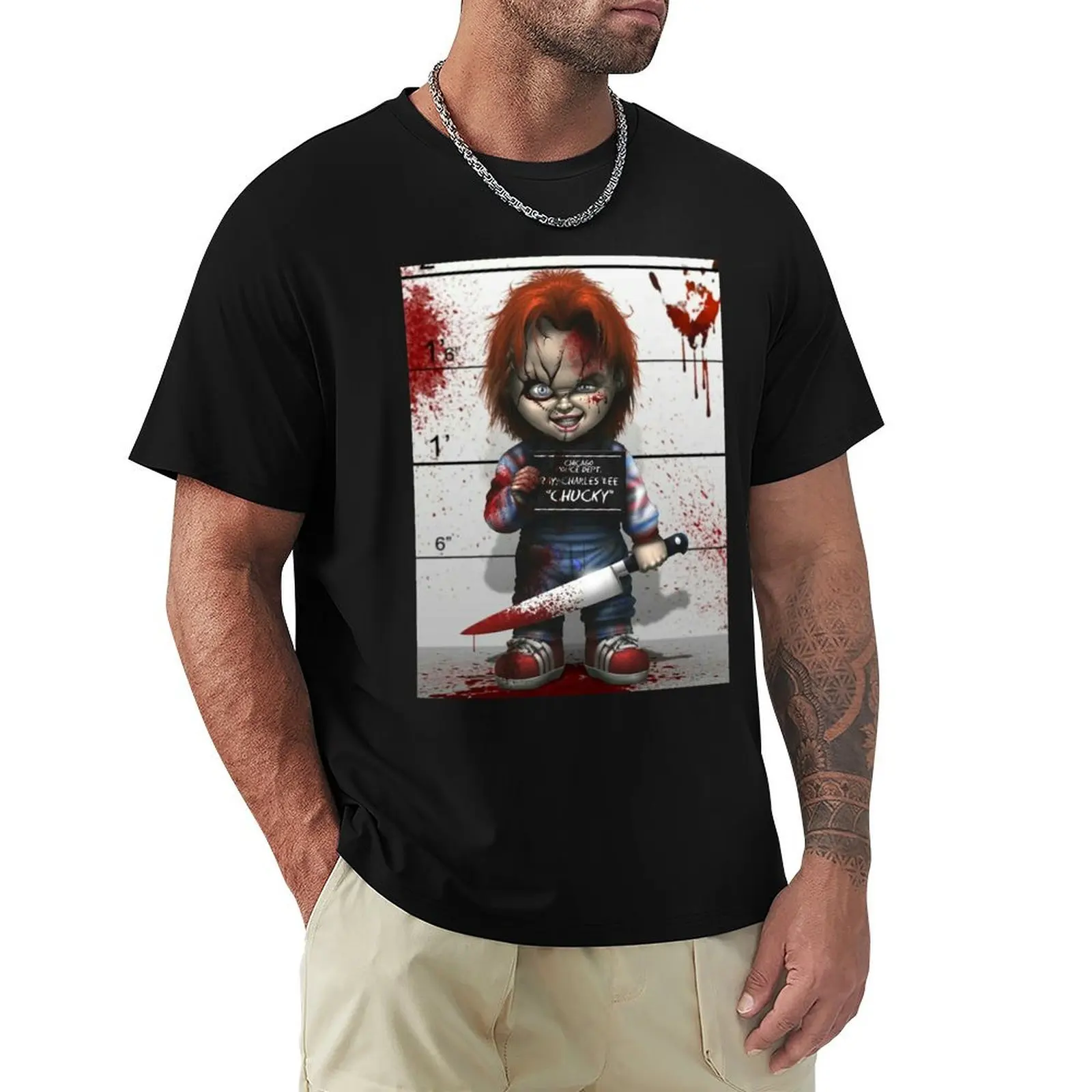 Chucky from Childs play T-Shirt valentines clothes funny gifts blanks topping heavyweight t shirts for men
Chucky from Childs play T-Shirt valentines clothes funny gifts blanks topping heavyweight t shirts for men