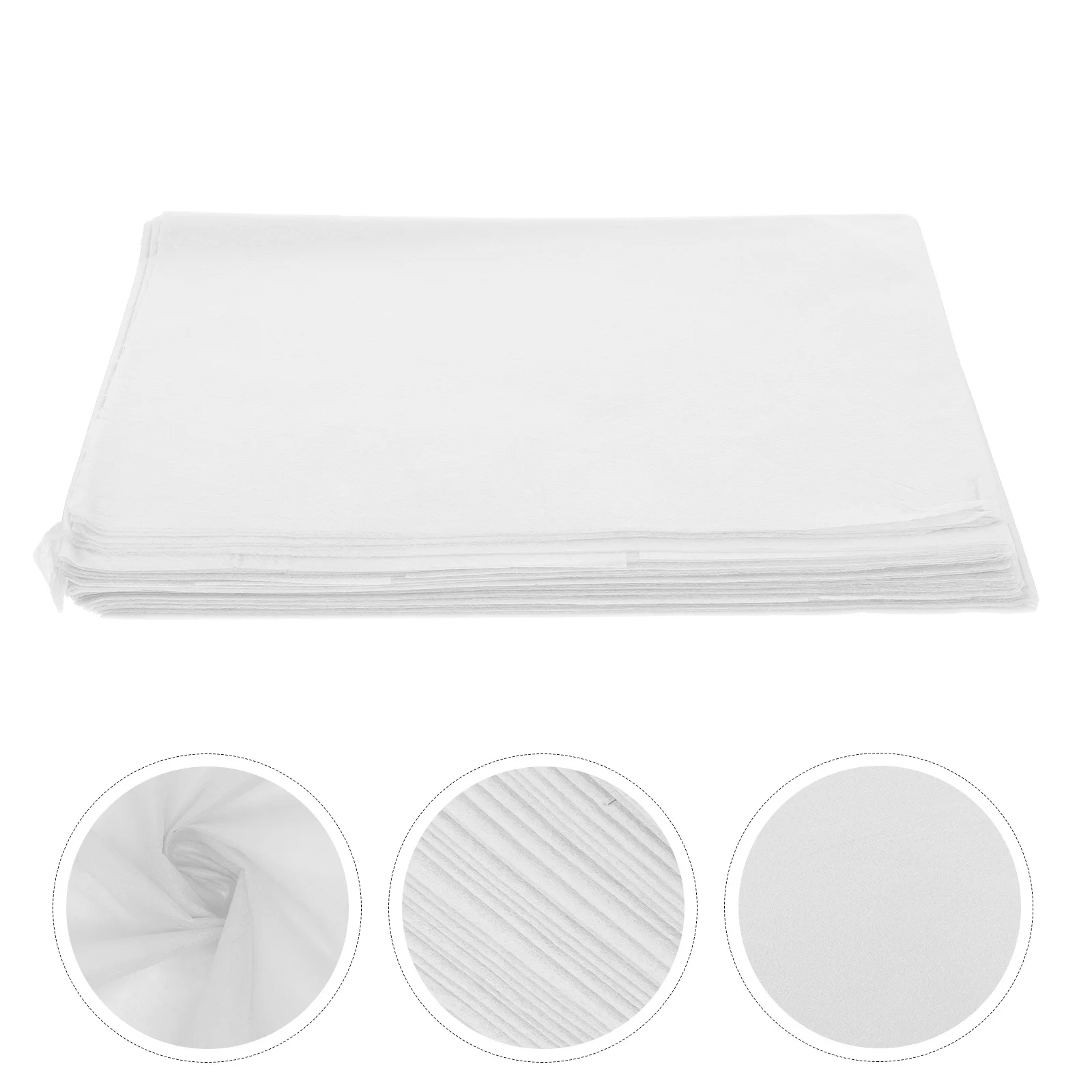 30Pcs Disposable Waterproof Disposable Bed Sheets Non-Woven Breathable Salon Massage Nursing Bed Covers for Beauty Hotel Spa
30Pcs Disposable Waterproof Disposable Bed Sheets Non-Woven Breathable Salon Massage Nursing Bed Covers for Beauty Hotel Spa