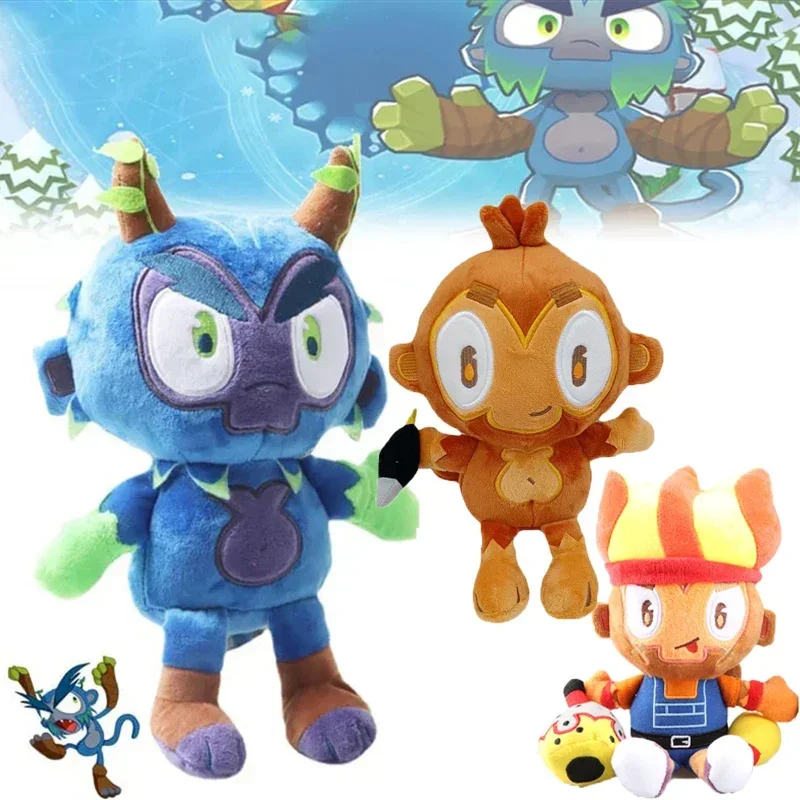 Game Bloons TD 6 Plush Toys Cartoon Dart Monkeys Stuffed Dolls Cartoon Gwendolin Obyn Greenfoot Plushie Figure Christmas Gifts
Game Bloons TD 6 Plush Toys Cartoon Dart Monkeys Stuffed Dolls Cartoon Gwendolin Obyn Greenfoot Plushie Figure Christmas Gifts