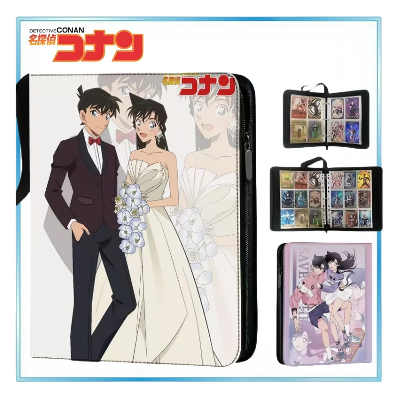Detective Conan 400/900pcs Card Binder Large Capacity Photo Collection Album Loose-leaf Card Holder Anime Merchandise Gift 
Detective Conan 400/900pcs Card Binder Large Capacity Photo Collection Album Loose-leaf Card Holder Anime Merchandise Gift
