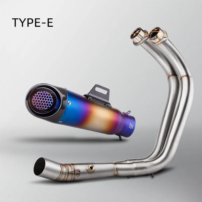 Motorcycle Exhaust Full System Kit Manifold Headers Line Pipe Muffler WIth DB Killer For Yamaha R7 MT07 FZ07 XSR700 2014-2026
Motorcycle Exhaust Full System Kit Manifold Headers Line Pipe Muffler WIth DB Killer For Yamaha R7 MT07 FZ07 XSR700 2014-2026