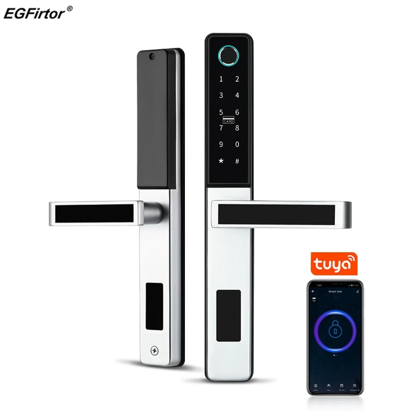 Tuya EU Standard Narrow Aluminum Door Graffiti Fingerprint Door Lock Password IC Card Electronic Smart Digital Bluetooth Lock
Tuya EU Standard Narrow Aluminum Door Graffiti Fingerprint Door Lock Password IC Card Electronic Smart Digital Bluetooth Lock