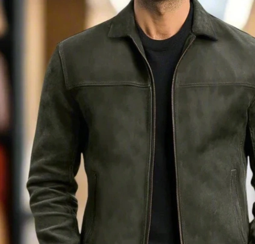 Винтажная приталенная мужская куртка с длинным рукавом, уличная мода, однотонная короткая куртка, осенняя повседневная куртка на молнии с отложным воротником для мужчин
Винтажная приталенная мужская куртка с длинным рукавом, уличная мода, однотонная короткая куртка, осенняя повседневная куртка на молнии с отложным воротником для мужчин