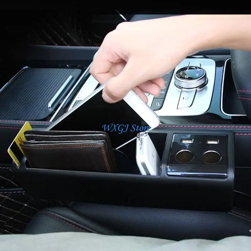 37JE Premium Car for Seat Crevice Standard USB Charging Storage Box for Drink Cellpho
37JE Premium Car for Seat Crevice Standard USB Charging Storage Box for Drink Cellpho