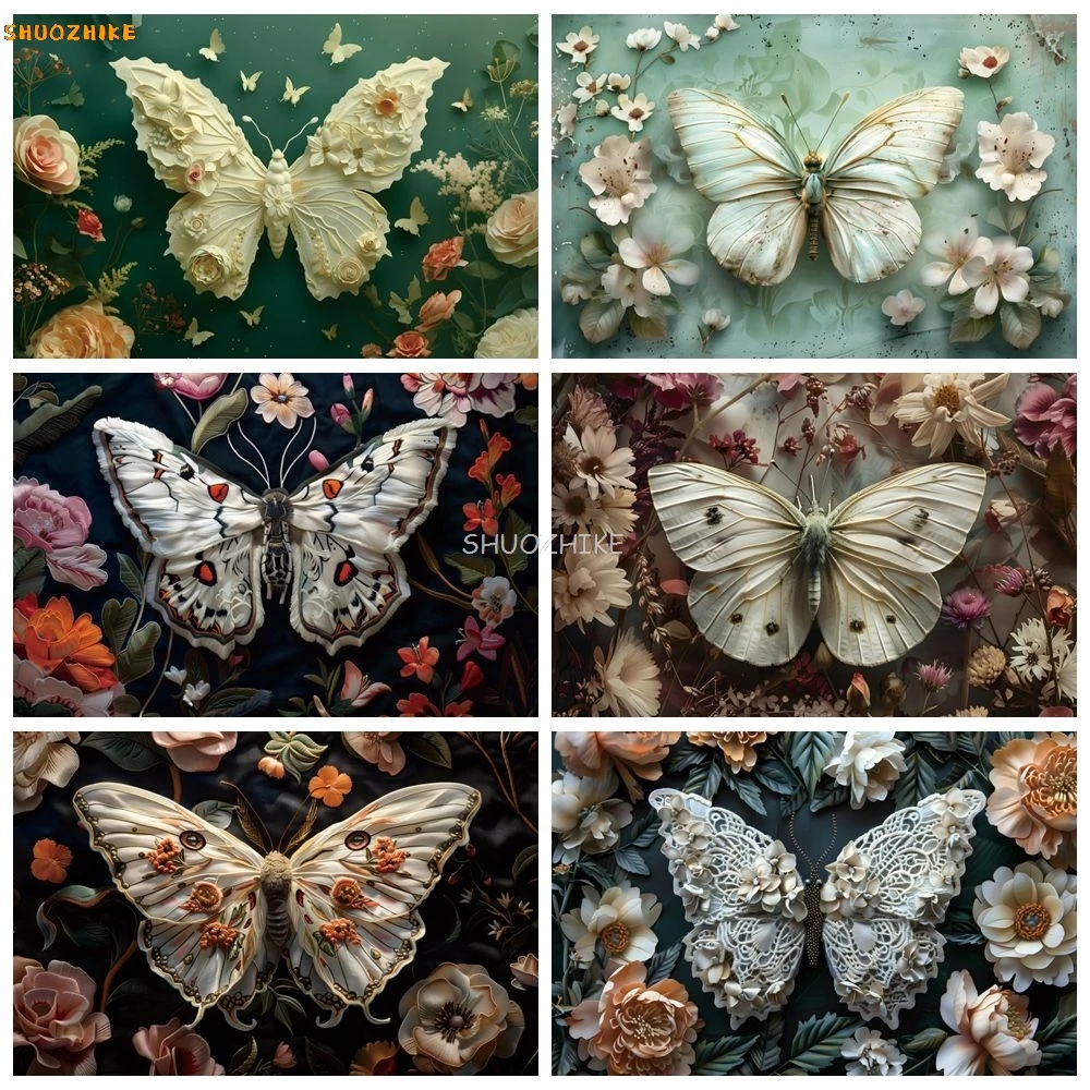 Dreamy Boho Butterfly Flowers Backdrop Newborn Baby Portrait Kids Birthday Party Photography Background Decor Banner Photostudio
Dreamy Boho Butterfly Flowers Backdrop Newborn Baby Portrait Kids Birthday Party Photography Background Decor Banner Photostudio