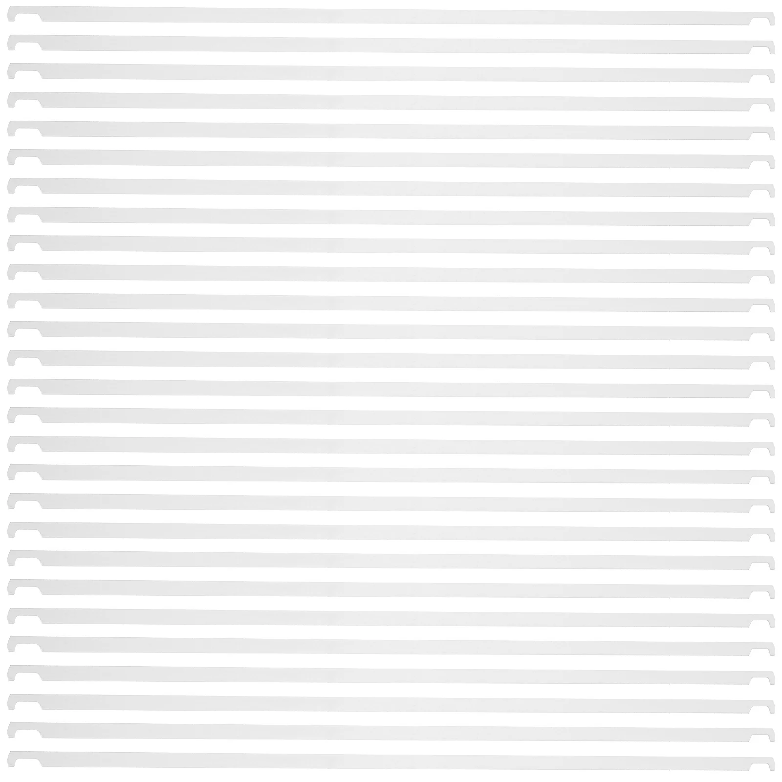 25Pcs Hanging File Bars Proper Size Metal Cabinet Bars Convenient File Organizer for Letters Banknotes and Files Storage
25Pcs Hanging File Bars Proper Size Metal Cabinet Bars Convenient File Organizer for Letters Banknotes and Files Storage