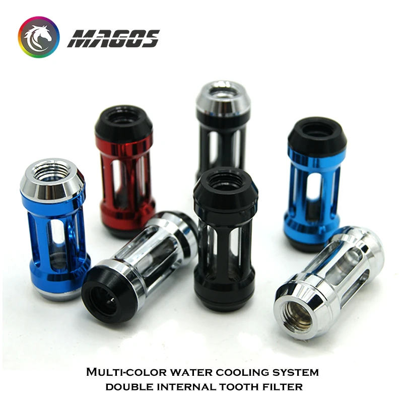 PC Water Cooling Filters Female To Female Dual Inner G1/4 Thread Computer Split Water Cooler Accessories,Black Silver Red Blue
PC Water Cooling Filters Female To Female Dual Inner G1/4 Thread Computer Split Water Cooler Accessories,Black Silver Red Blue
