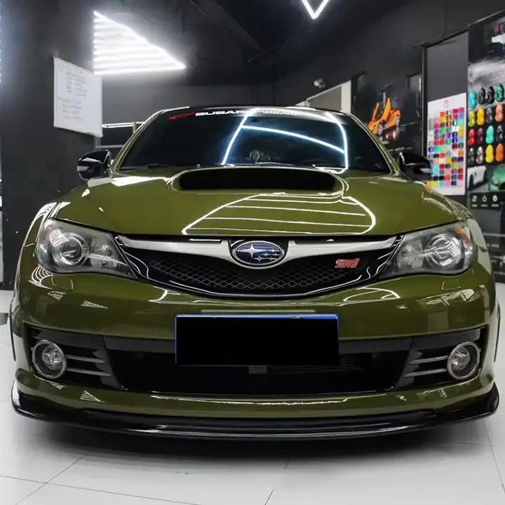 Crystal Gloss Dark Olive Car Vinyl Wrap Roll Film With Air Release PET Ultra Gloss Vehicle Body Self Adhesive Decal Decoration
Crystal Gloss Dark Olive Car Vinyl Wrap Roll Film With Air Release PET Ultra Gloss Vehicle Body Self Adhesive Decal Decoration