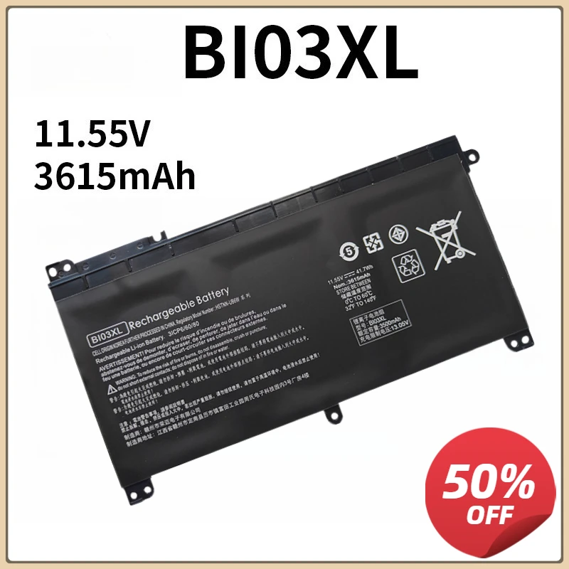 BI03XL OM03XL Аккумулятор для ноутбука HP Elitebook X360 1030 G2 серии HSTNN-IB7O IB70 HSN-I04C 863167 -171 863167 -1B1
BI03XL OM03XL Аккумулятор для ноутбука HP Elitebook X360 1030 G2 серии HSTNN-IB7O IB70 HSN-I04C 863167 -171 863167 -1B1