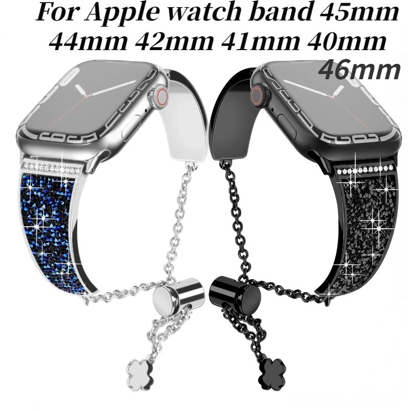 Metal Strap for Apple Watch Band 45mm 44mm 41mm 40mm 42mm 46mm Bracelet iwatch Ultra 10 9 8 7 6 5 4 SE Wristband Accessories
Metal Strap for Apple Watch Band 45mm 44mm 41mm 40mm 42mm 46mm Bracelet iwatch Ultra 10 9 8 7 6 5 4 SE Wristband Accessories