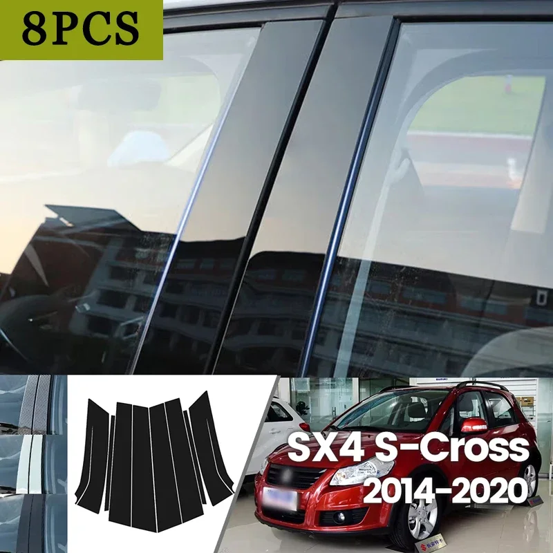 For Suzuki SX4 S-Cross 2014-2020 2015 2016 2017 2018 Bright Black Carbon Fibre Window Door Waterproof B C Sticker
For Suzuki SX4 S-Cross 2014-2020 2015 2016 2017 2018 Bright Black Carbon Fibre Window Door Waterproof B C Sticker