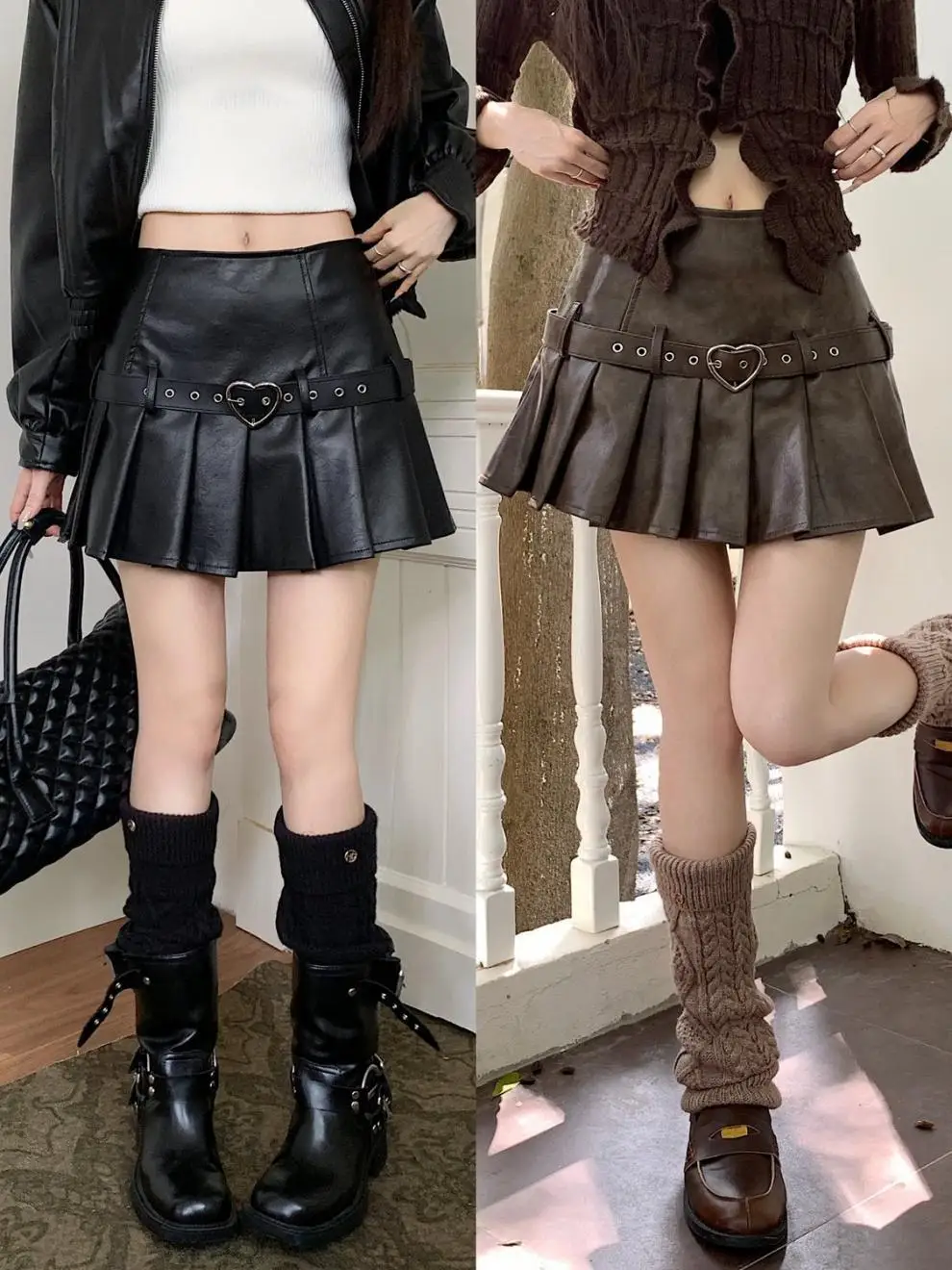 Women's Sweet Dress 2025 Spring Summer Latest Pu Leather Skirt Ruffle Skirt Style Look Thin Anti Skirt A-Line Skirt Short Skirt
Women's Sweet Dress 2025 Spring Summer Latest Pu Leather Skirt Ruffle Skirt Style Look Thin Anti Skirt A-Line Skirt Short Skirt