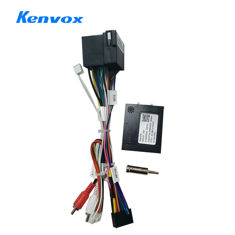 KENVOX Canbus Box Decoder 16 Pin Car Android Wiring Harness for Alfa Romeo Giulietta Mito 147/159 AR05.20 ISO Cable Adapter
KENVOX Canbus Box Decoder 16 Pin Car Android Wiring Harness for Alfa Romeo Giulietta Mito 147/159 AR05.20 ISO Cable Adapter
