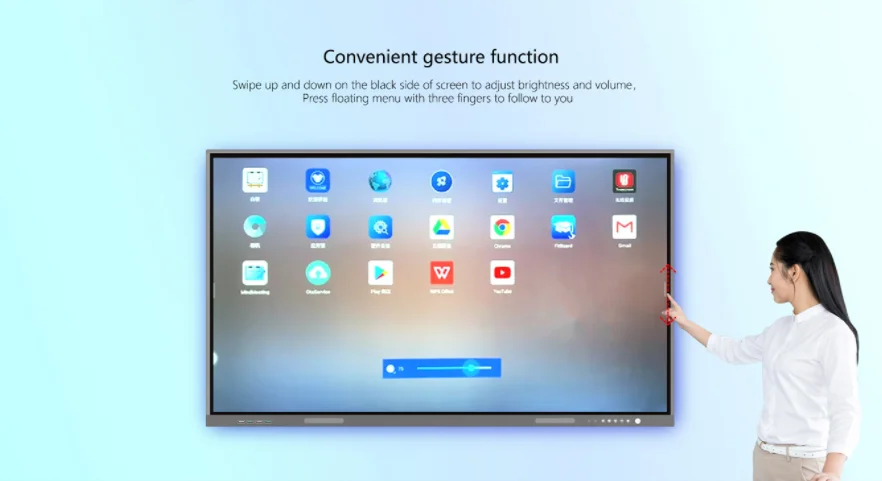 Interactive Metal Material Flat Panel Educational Equipment Touch Board for PC Meetings for Interactive TV
Interactive Metal Material Flat Panel Educational Equipment Touch Board for PC Meetings for Interactive TV