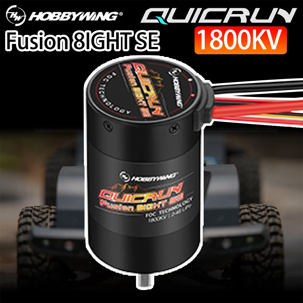 Hobbywing Quicrun Fusion 8ight Se 1800kv 2in1 Brushless Motor For 1/8 Axial Yikong Crossrc Hpi Venture18 Mjx Rc Rock Crawler Car
Hobbywing Quicrun Fusion 8ight Se 1800kv 2in1 Brushless Motor For 1/8 Axial Yikong Crossrc Hpi Venture18 Mjx Rc Rock Crawler Car
