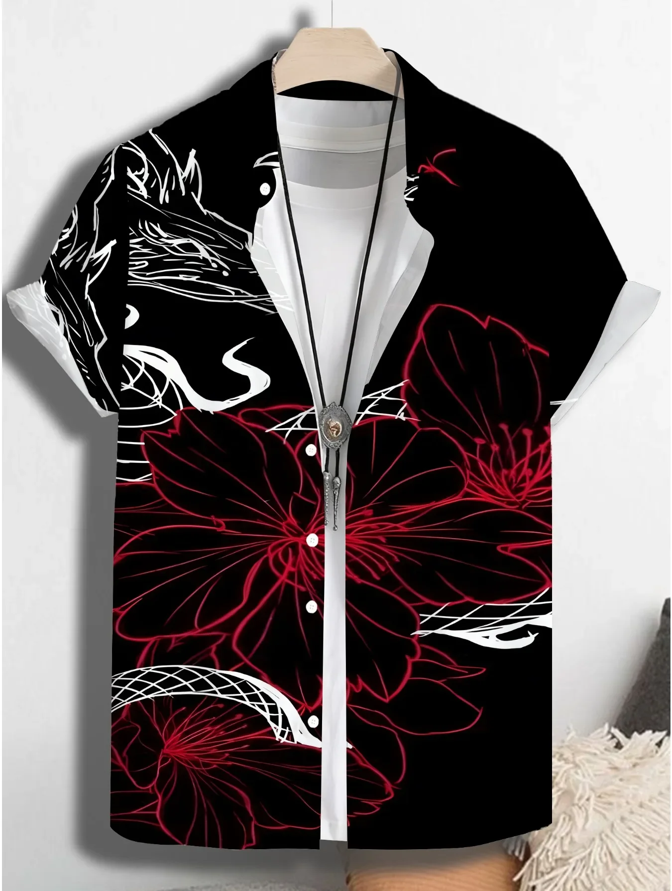 Men's Hawaiian Shirt 2026 New Summer Fashion Man Women Short Sleeve Beach Party Print Vacation Tops
Men's Hawaiian Shirt 2026 New Summer Fashion Man Women Short Sleeve Beach Party Print Vacation Tops