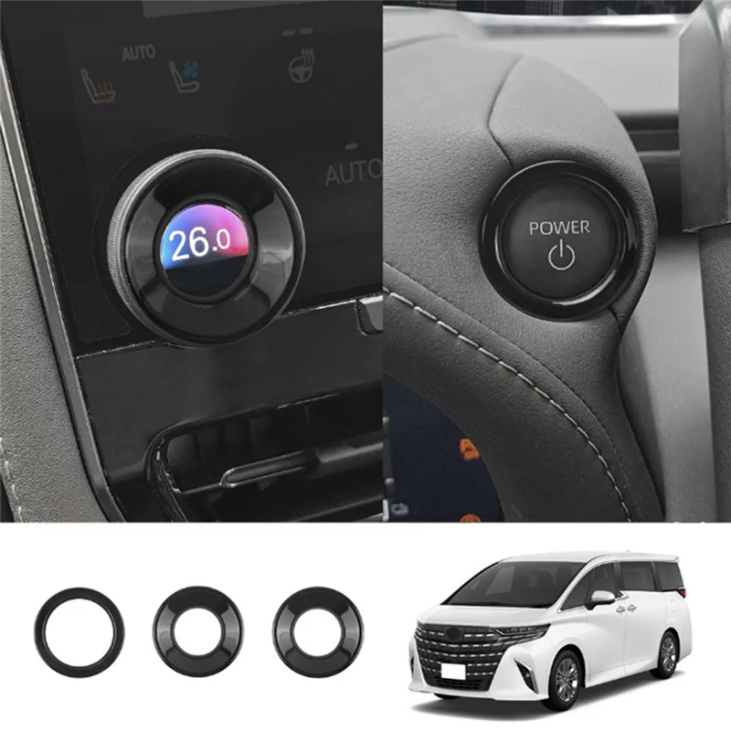 Для Toyota ALPHARD 40 Series 2023 + глянцевая черная крышка кнопки запуска двигателя и центральная ручка управления, наклейка, простая в использовании
Для Toyota ALPHARD 40 Series 2023 + глянцевая черная крышка кнопки запуска двигателя и центральная ручка управления, наклейка, простая в использовании