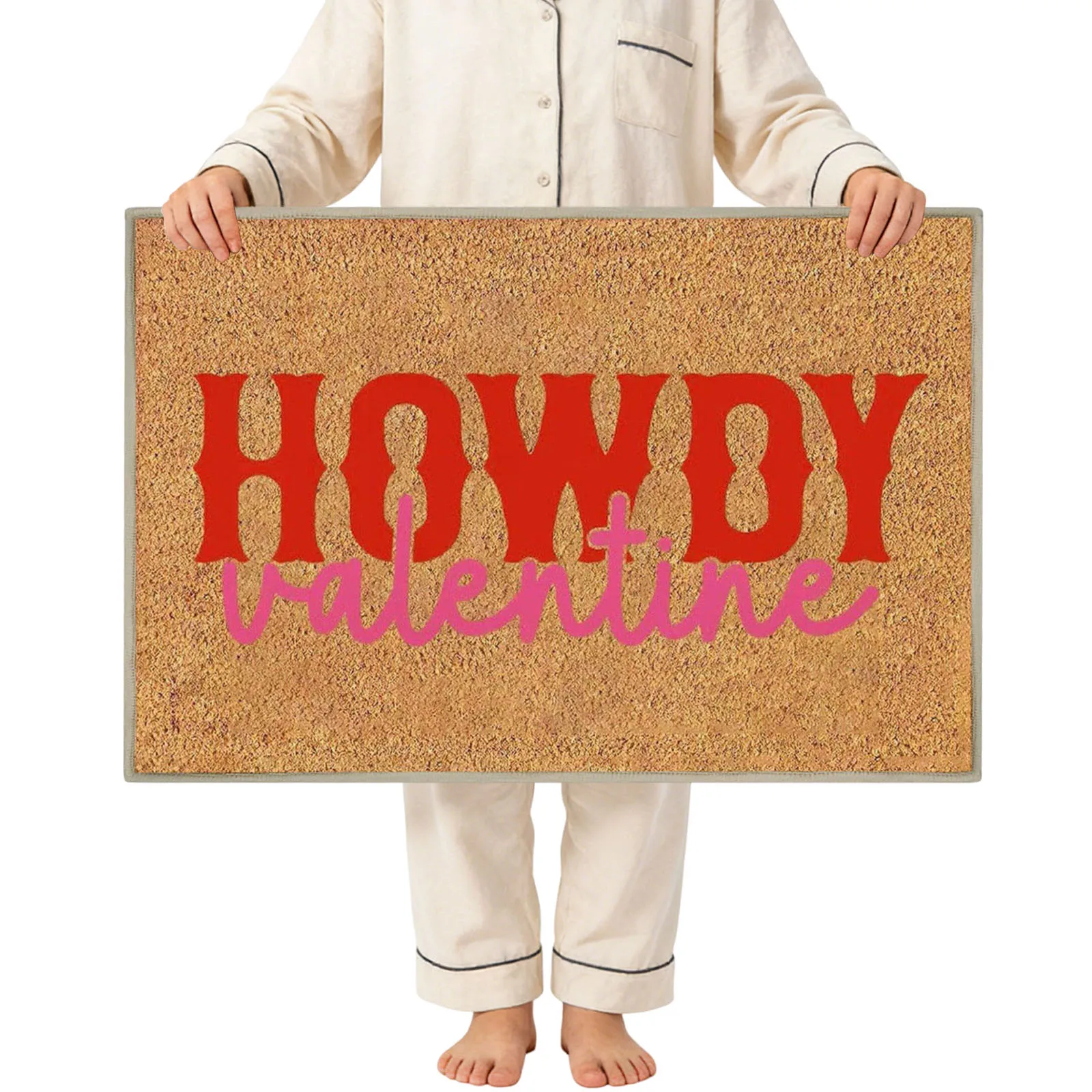 Коврик на дверь ко Дню святого Валентина, нескользящий, для ванной комнаты, создающий романтическую атмосферу для декора прихожей и входной двери.
Коврик на дверь ко Дню святого Валентина, нескользящий, для ванной комнаты, создающий романтическую атмосферу для декора прихожей и входной двери.