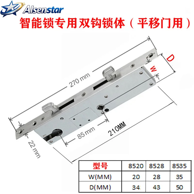 2085 2885 3585 double hook mortise for sliding Grill door 4585 Work with smart door lock Lift up to lock Press down to unlock
2085 2885 3585 double hook mortise for sliding Grill door 4585 Work with smart door lock Lift up to lock Press down to unlock