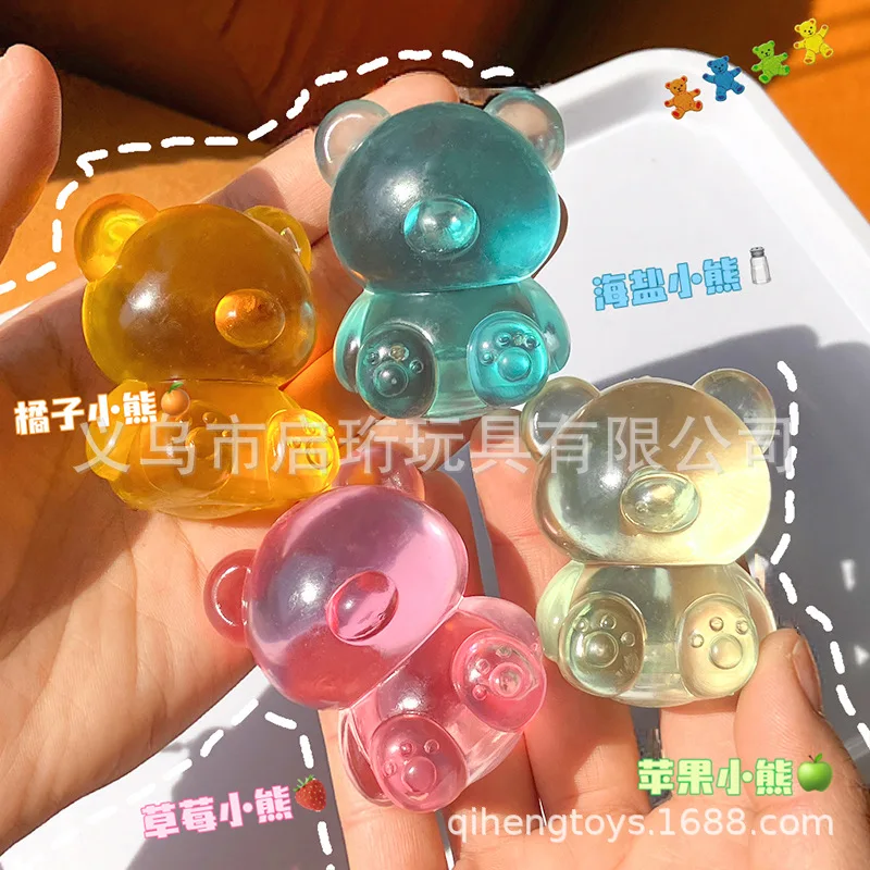 Ultra Clear Bear Maltose Squishy Toy, Slow Rising Moldable Stress Relief Squeeze Toy, Cute Decompression Vent Toy Perfect Gifts
Ultra Clear Bear Maltose Squishy Toy, Slow Rising Moldable Stress Relief Squeeze Toy, Cute Decompression Vent Toy Perfect Gifts