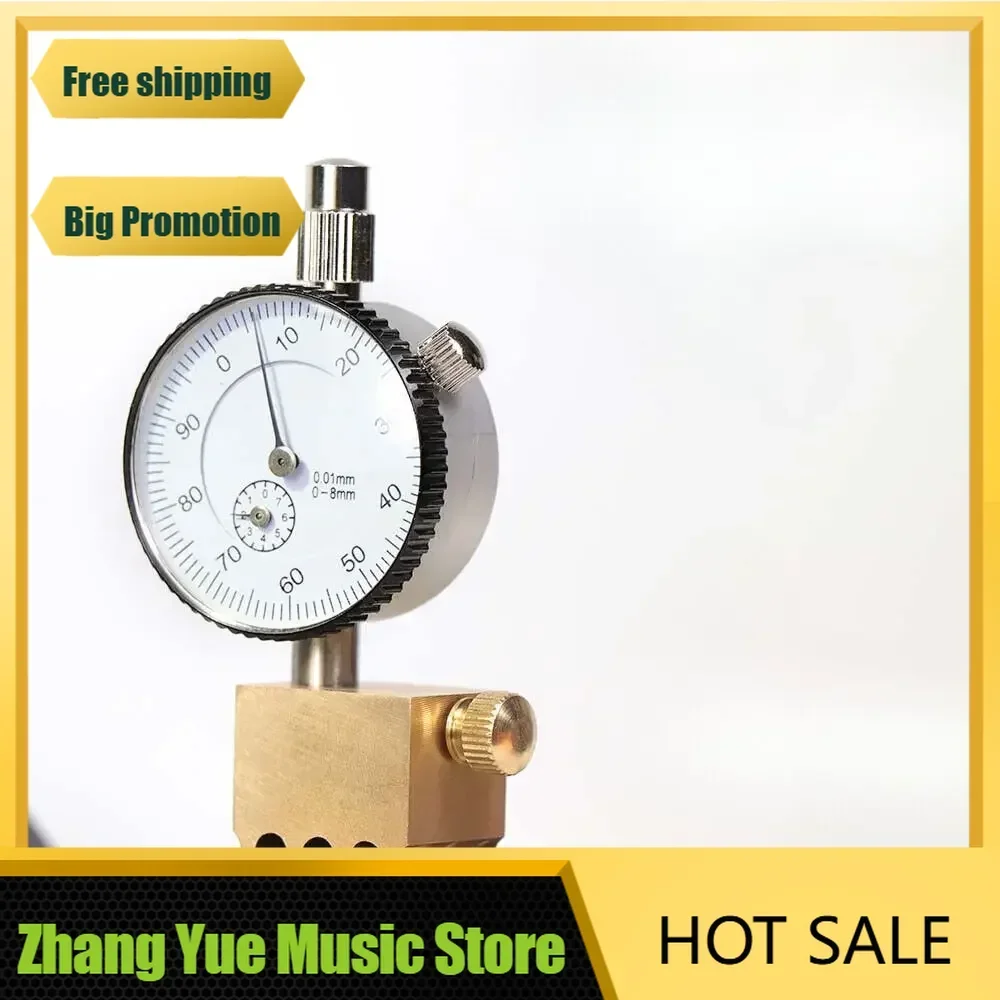 QX Music Store-Folk Electric Guitar String Distance Ruler Height Measurement Dial Indicator Luthier Repair and Maintenance Tool