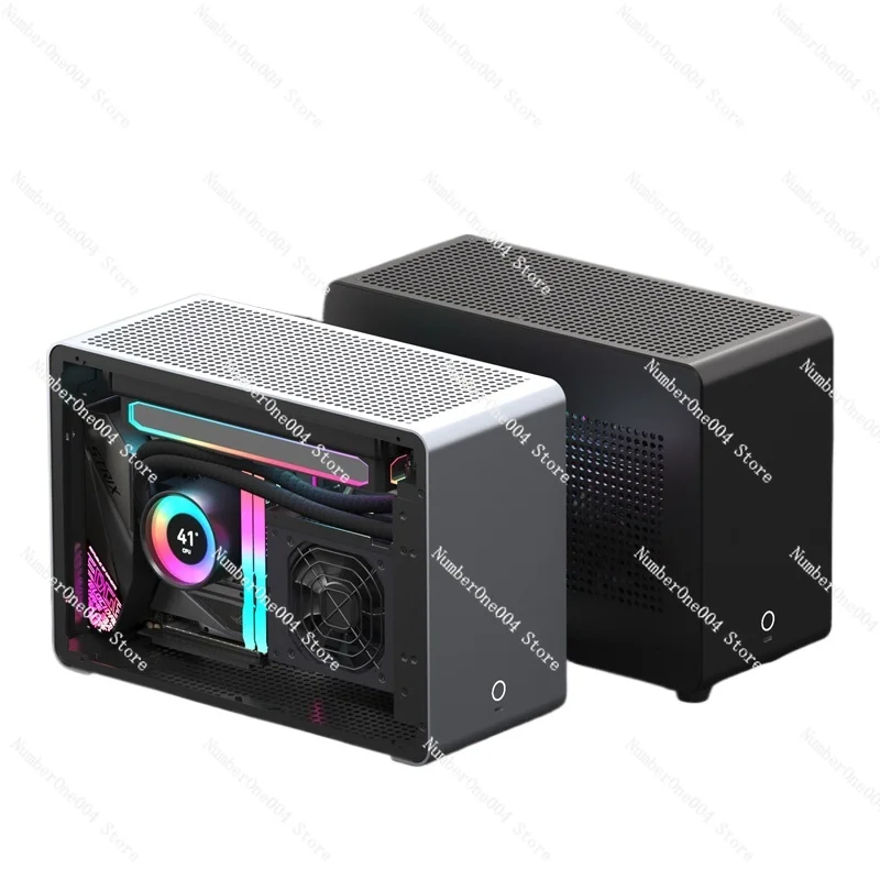 Алюминиевый корпус G1 Pro ITX — блок A4 SFX, поддержка радиатора 240 мм, полностью прозрачная панель, корпус мини-игрового ПК
Алюминиевый корпус G1 Pro ITX — блок A4 SFX, поддержка радиатора 240 мм, полностью прозрачная панель, корпус мини-игрового ПК