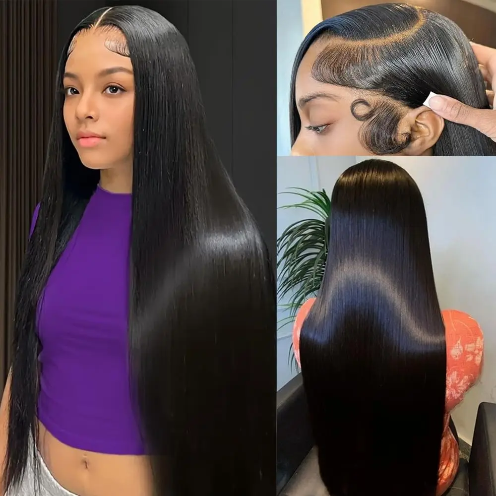 30 Inch Lace Front Wigs Human Hair Pre Plucked with Baby Hair 200 Density 100% Human Hair Wig Straight 13x4 HD Lace Frontal wigs
30 Inch Lace Front Wigs Human Hair Pre Plucked with Baby Hair 200 Density 100% Human Hair Wig Straight 13x4 HD Lace Frontal wigs