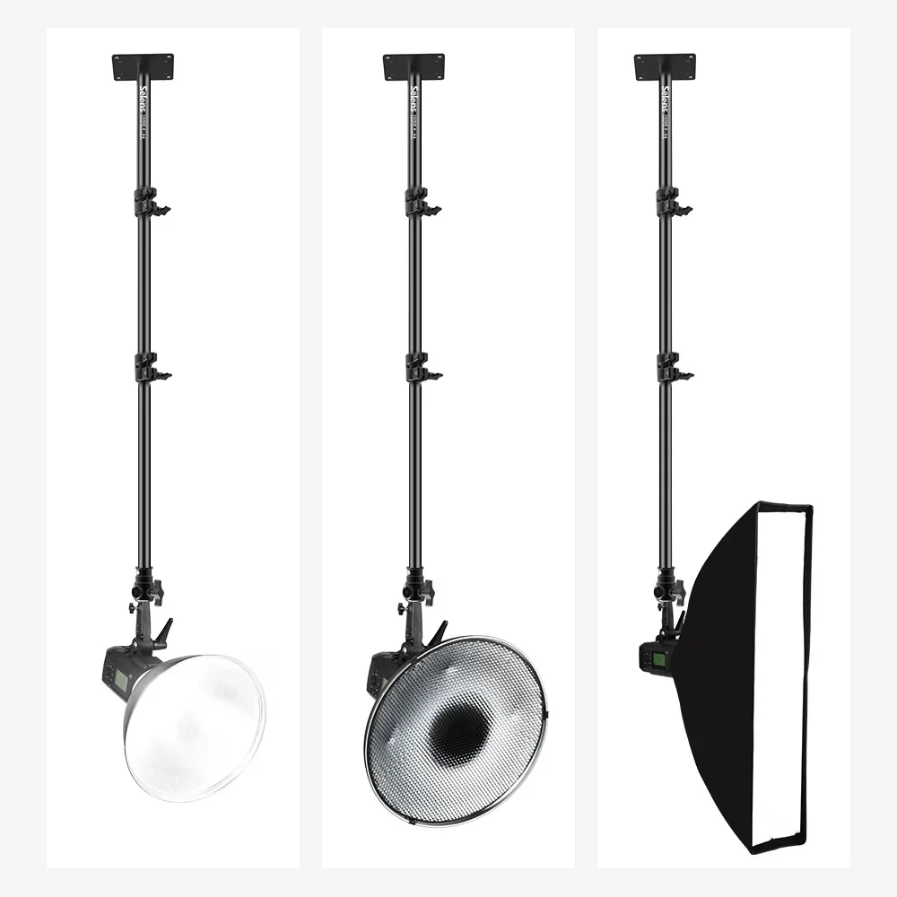 Selens Photography Wall Mount Stand Photo Studio Kits Stainless Steel with 1/4" Thread Tripod Bracket Video Light Stand
Selens Photography Wall Mount Stand Photo Studio Kits Stainless Steel with 1/4" Thread Tripod Bracket Video Light Stand