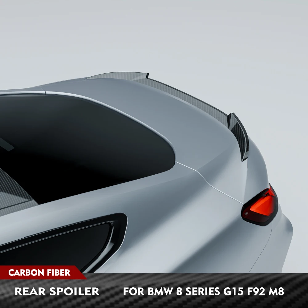 Для BMW 8 серии G15 F92 M8 Coupe 2019-2024: карбоновый спойлер на крышку багажника, гоночный спойлер, обвес для багажника, комплект обвесов
Для BMW 8 серии G15 F92 M8 Coupe 2019-2024: карбоновый спойлер на крышку багажника, гоночный спойлер, обвес для багажника, комплект обвесов
