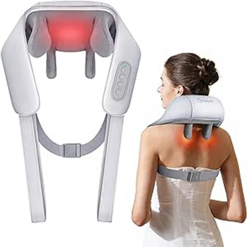 Neck Massager with Heat Shiatsu Neck and Shoulder Massage Pillow for Neck Traps Back and Leg Pain Relief Electric Massager Neck
Neck Massager with Heat Shiatsu Neck and Shoulder Massage Pillow for Neck Traps Back and Leg Pain Relief Electric Massager Neck