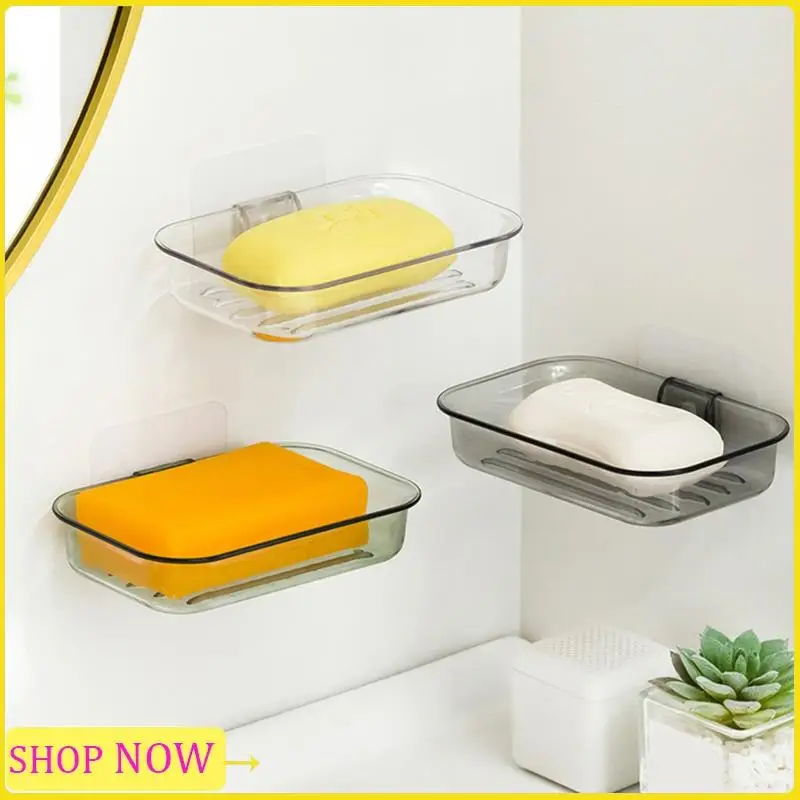 Easy Installation Soap Holder Kitchen Wall Mount Dish No Drill Modern Clear Drain Bathroom Shampoo Container A
Easy Installation Soap Holder Kitchen Wall Mount Dish No Drill Modern Clear Drain Bathroom Shampoo Container A
