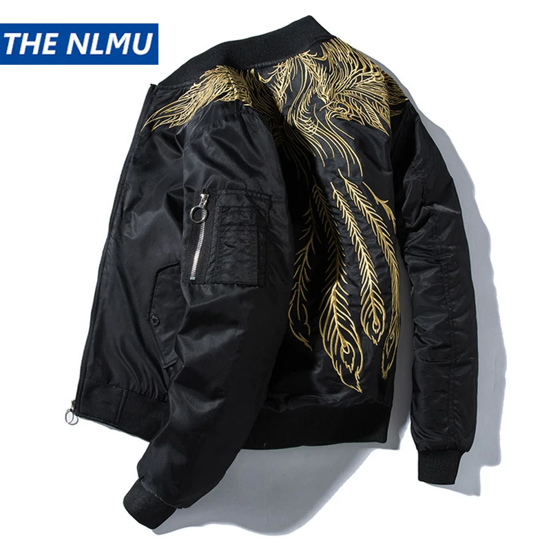 2025 Winter Tactical Bomber Jacket Men Thicken Warm Phoenix Embroidery Jackets Black Baseball Jacket Coats for Men
2025 Winter Tactical Bomber Jacket Men Thicken Warm Phoenix Embroidery Jackets Black Baseball Jacket Coats for Men