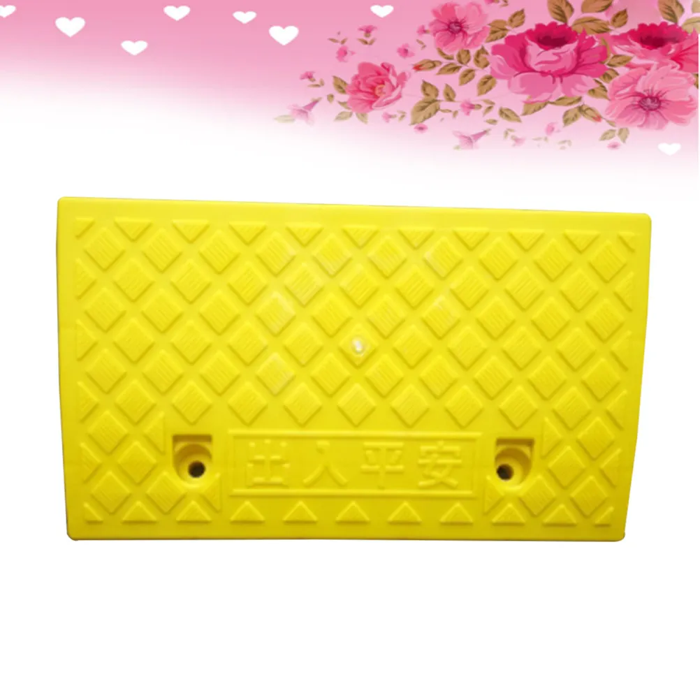 Hard Plastic Curb Ramp Portable Heavy Duty Threshold Ramp Car Truck Scooter Bike Motorcycle Yellow 49.50x24.00x6.70cm Non Slip
Hard Plastic Curb Ramp Portable Heavy Duty Threshold Ramp Car Truck Scooter Bike Motorcycle Yellow 49.50x24.00x6.70cm Non Slip