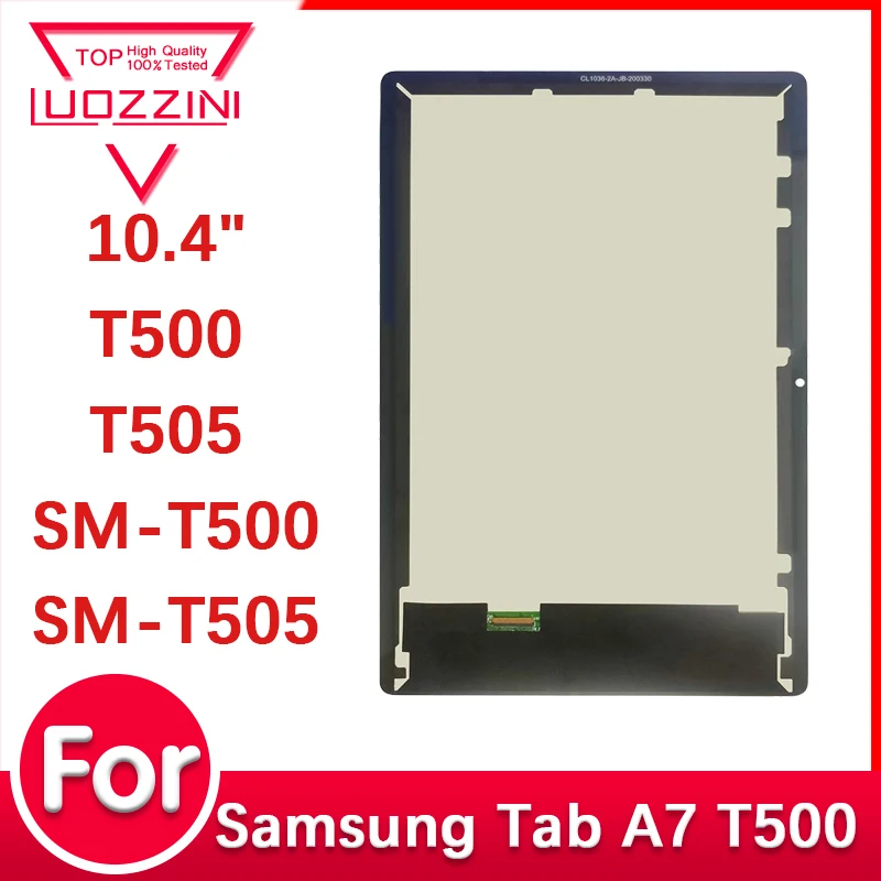 10.4" LCD For Samsung Galaxy Tab A7 2020 T500 T505 SM-T500 SM-T505 LCD Display Touch Screen Digitizer
10.4" LCD For Samsung Galaxy Tab A7 2020 T500 T505 SM-T500 SM-T505 LCD Display Touch Screen Digitizer
