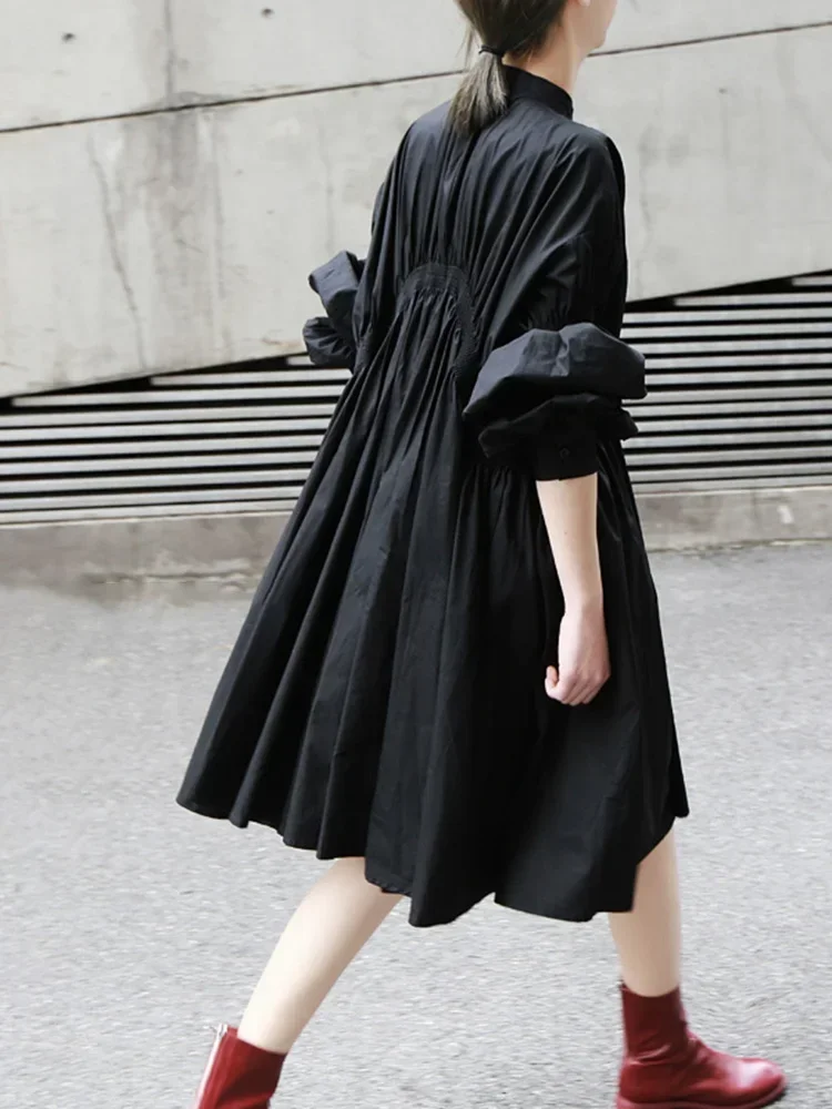 Women White Irregular Ruffles Big Size Long Blouse New Lapel Long Sleeve Loose Fit Shirt Fashion Spring Autumn 2024 JO478
Women White Irregular Ruffles Big Size Long Blouse New Lapel Long Sleeve Loose Fit Shirt Fashion Spring Autumn 2024 JO478