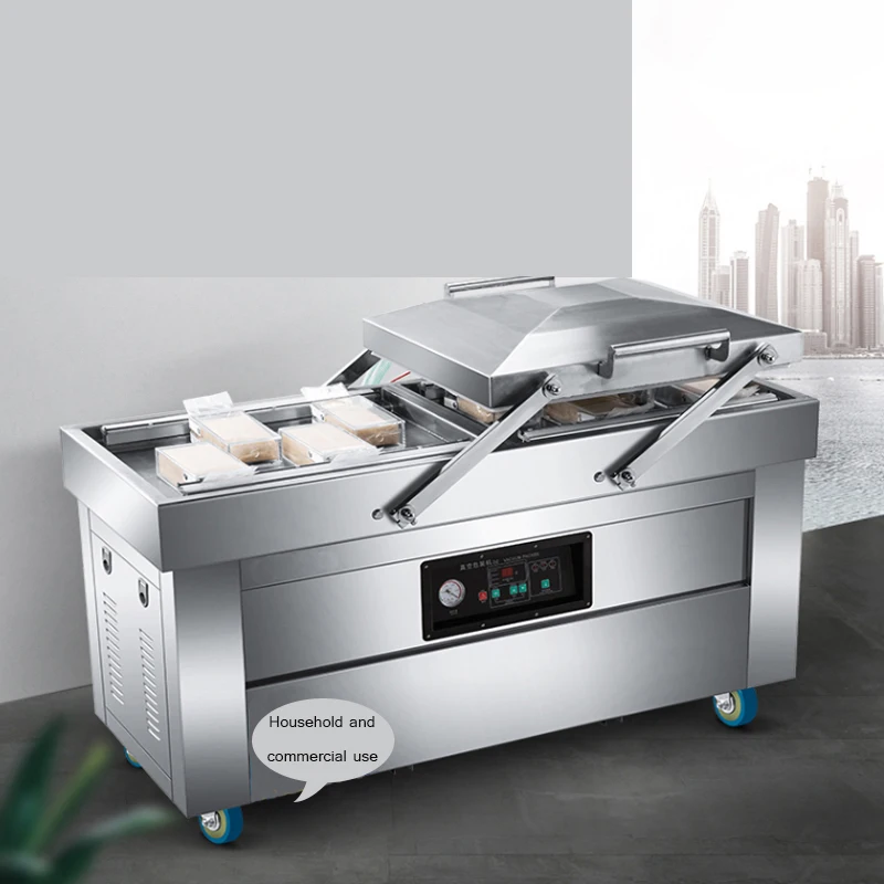 Vacuum Machine Food Packaging Double-chamber Automatic Evacuation 20L Industrial Pump Double Efficiency
Vacuum Machine Food Packaging Double-chamber Automatic Evacuation 20L Industrial Pump Double Efficiency
