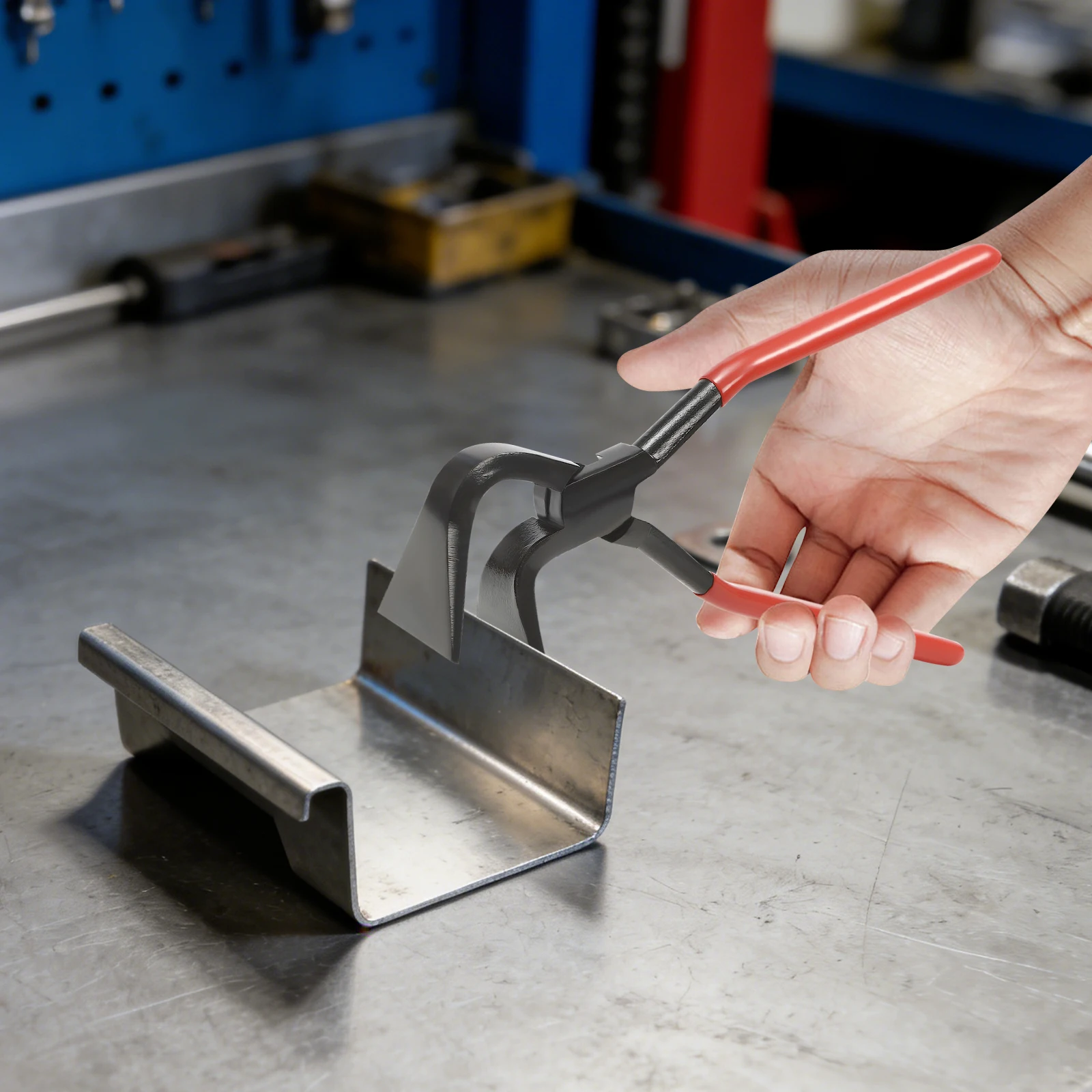 Набор из 3 плоскогубцев для листового металла, красный, прямые (прямая головка + 45 градусов) ° локоть+90 ° локоть)45 ° &90 ° Инструменты для гибки листового металла (ручные шовные машины)
Набор из 3 плоскогубцев для листового металла, красный, прямые (прямая головка + 45 градусов) ° локоть+90 ° локоть)45 ° &90 ° Инструменты для гибки листового металла (ручные шовные машины)