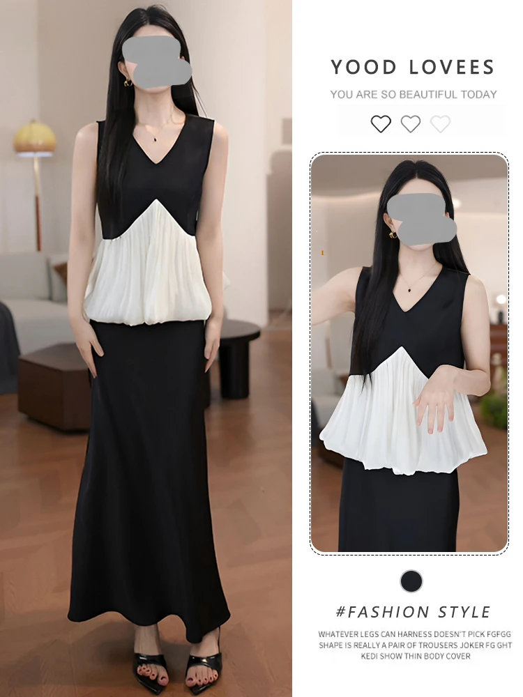 Hebe Style Small Lady Fashion Set Women's Summer Unique Trendy Two-Piece Suit Design Sense Half-Skirt Top Skirt Ensemble
Hebe Style Small Lady Fashion Set Women's Summer Unique Trendy Two-Piece Suit Design Sense Half-Skirt Top Skirt Ensemble