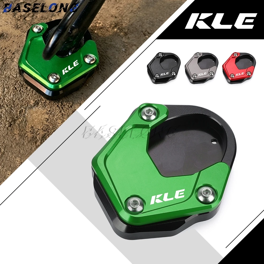 Motorcycle Accessories CNC Kickstand Foot Side Stand Extension Support Pads For Kawasaki KLE500 KLE 500 SE ABS 2025 2026 2027
Motorcycle Accessories CNC Kickstand Foot Side Stand Extension Support Pads For Kawasaki KLE500 KLE 500 SE ABS 2025 2026 2027