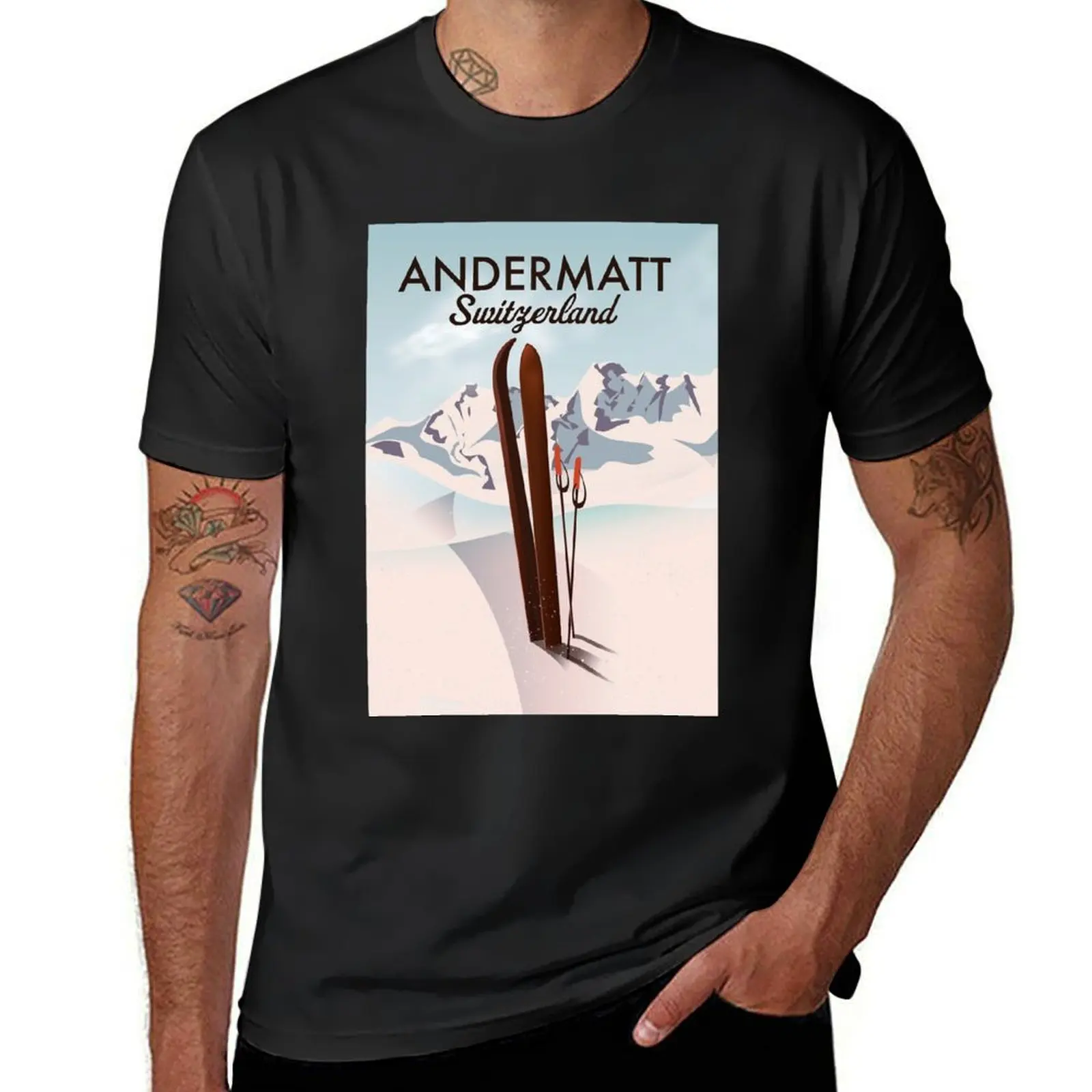 Andermatt Switzerland ski poster Poster T-Shirt T-shirts oversize oversized Louboutins plain t shirts men
Andermatt Switzerland ski poster Poster T-Shirt T-shirts oversize oversized Louboutins plain t shirts men