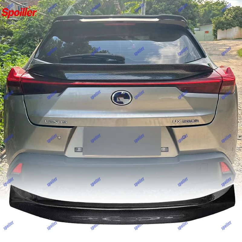 Suitable for 2019-2024 Lexus UX modification handsome, high-quality carbon fiber rear spoiler, top wing
Suitable for 2019-2024 Lexus UX modification handsome, high-quality carbon fiber rear spoiler, top wing