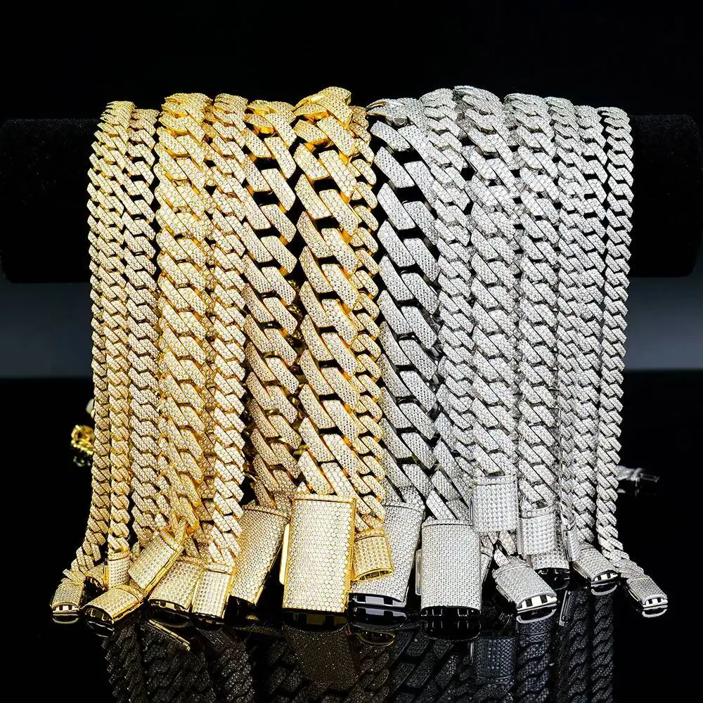 Оптовая продажа, сертифицированные на заказ Gra, мужские ювелирные изделия в стиле хип-хоп Iced Out, серебро 925, моссаннит, муассанит, бриллиант, кубинская цепочка, ожерелье
Оптовая продажа, сертифицированные на заказ Gra, мужские ювелирные изделия в стиле хип-хоп Iced Out, серебро 925, моссаннит, муассанит, бриллиант, кубинская цепочка, ожерелье