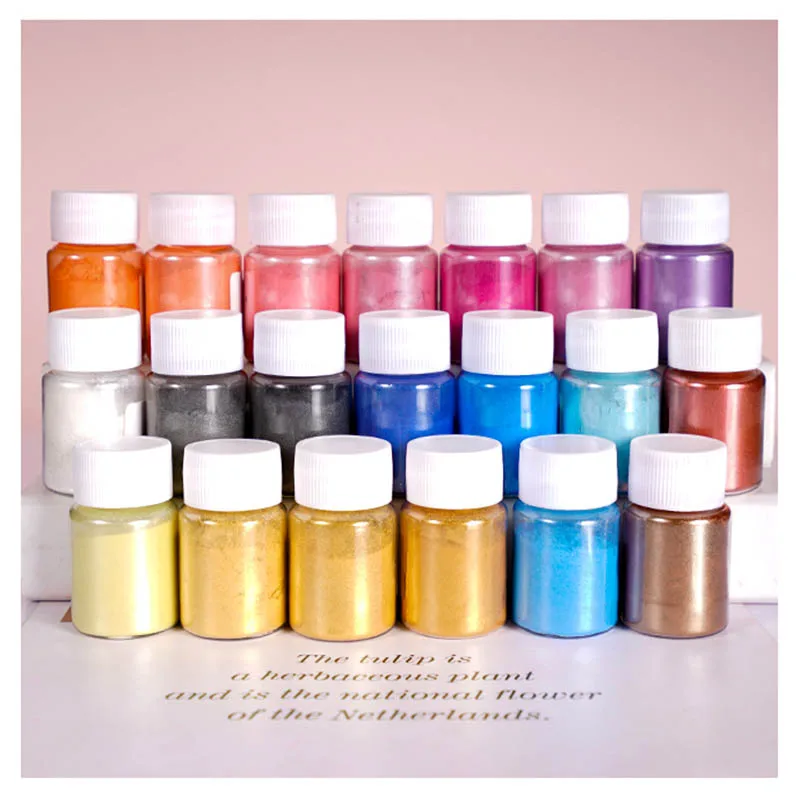 4pc/lot Mica Powder Pigment Powder Epoxy Resin With Pearlescent Pearl Luster Resin Glue For DIY Handmade Jewelry Slime Making
4pc/lot Mica Powder Pigment Powder Epoxy Resin With Pearlescent Pearl Luster Resin Glue For DIY Handmade Jewelry Slime Making