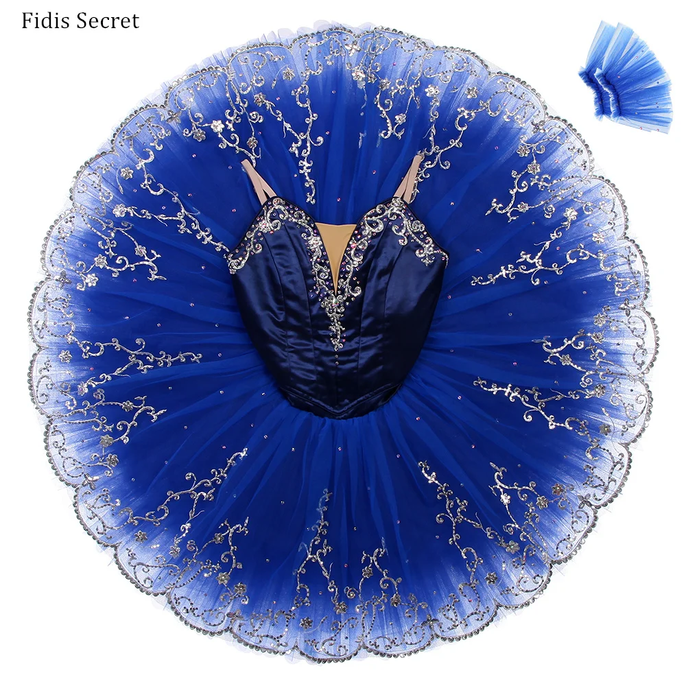 Women Dark Blue Classic Platter Ballet Tutus,Ballerina Professional Performance Stage Wear,Girls YAGP Competition Dance Costumes
Women Dark Blue Classic Platter Ballet Tutus,Ballerina Professional Performance Stage Wear,Girls YAGP Competition Dance Costumes
