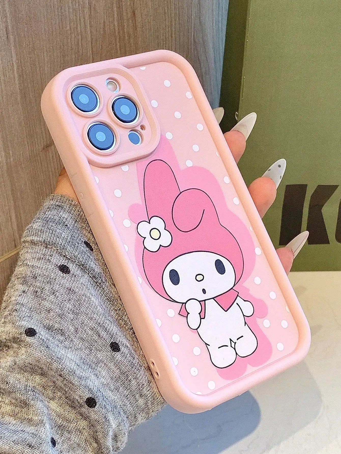 Miniso MyMelody Dot Merlot Bamboo Fiber Shockproof Phone Case Compatible With Iphone
Miniso MyMelody Dot Merlot Bamboo Fiber Shockproof Phone Case Compatible With Iphone