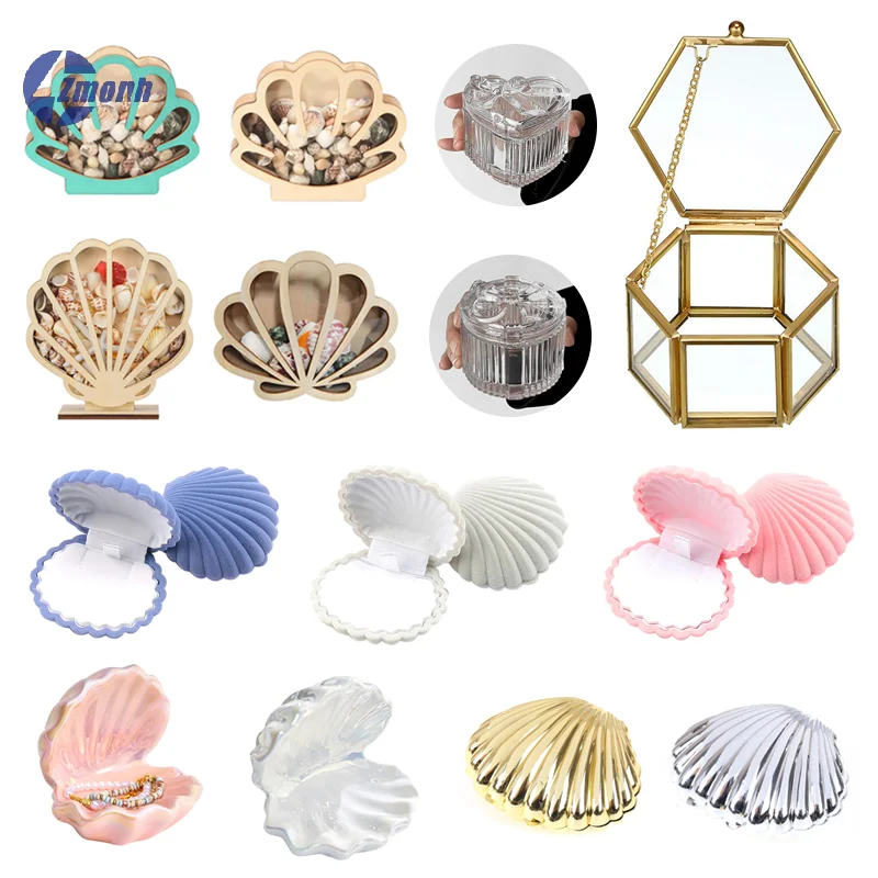 Jewelry Storage Box Shell Shape Necklace Pendant Tray Mini Jewelry Display Organizer Case For Party Valentines Day Home Decor
Jewelry Storage Box Shell Shape Necklace Pendant Tray Mini Jewelry Display Organizer Case For Party Valentines Day Home Decor