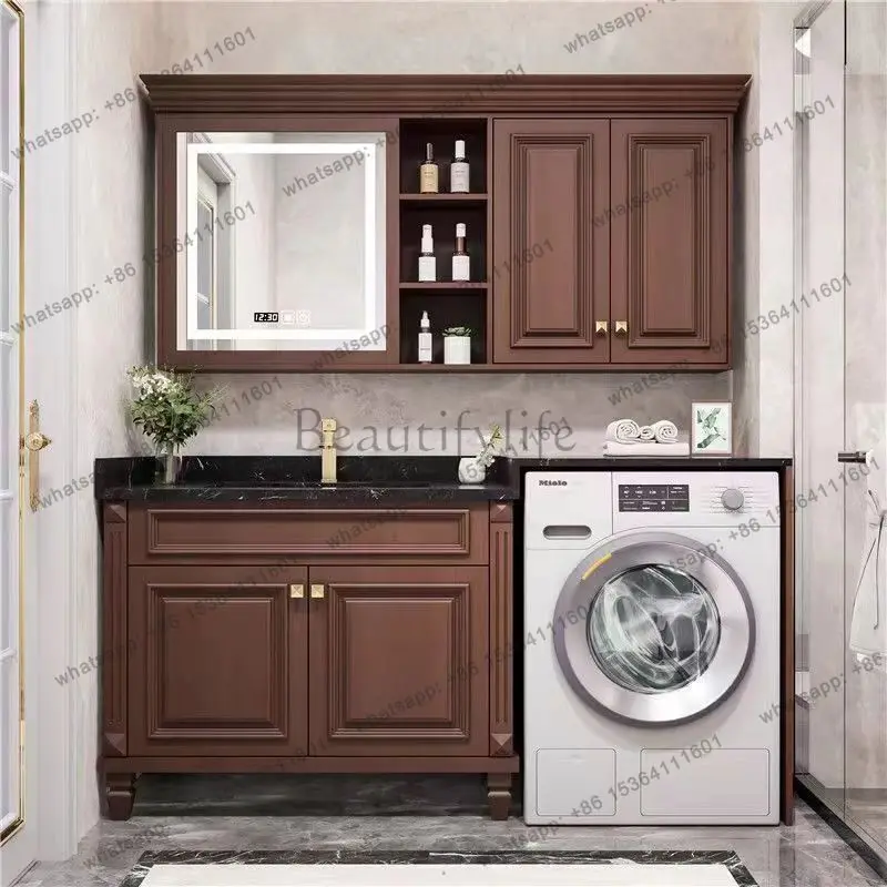 yj57 American bathroom cabinet solid wood bathroom balcony washing mirror cabinet integrated combination
yj57 American bathroom cabinet solid wood bathroom balcony washing mirror cabinet integrated combination