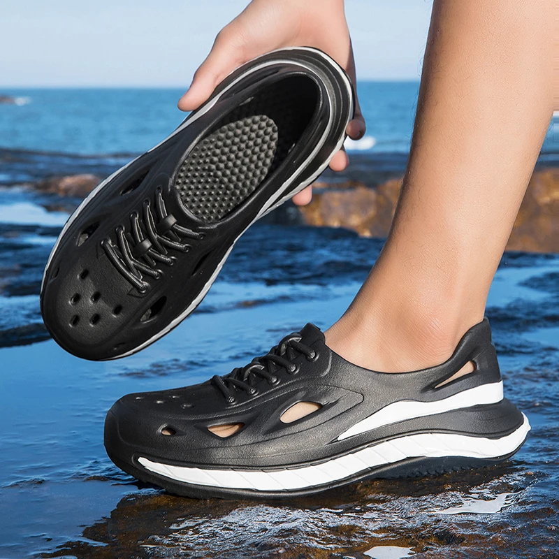 Летние мужские уличные сандалии, тапочки, пляжные удобные утолщенные мягкие сабо, мужские и женские пляжные сандалии, повседневная обувь для прогулок
Летние мужские уличные сандалии, тапочки, пляжные удобные утолщенные мягкие сабо, мужские и женские пляжные сандалии, повседневная обувь для прогулок