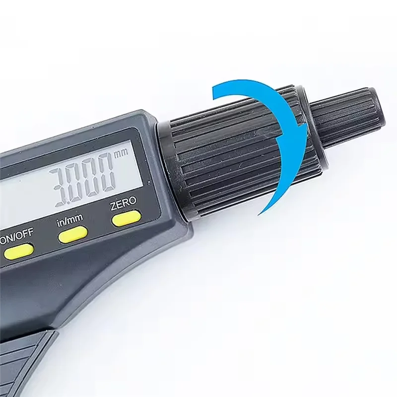 PORK-0.001Mm Electronic OD Micrometer 0-25Mm Digital Micrometer Carbide Tip Measuring Tool Caliper Gauge Micrometer
PORK-0.001Mm Electronic OD Micrometer 0-25Mm Digital Micrometer Carbide Tip Measuring Tool Caliper Gauge Micrometer