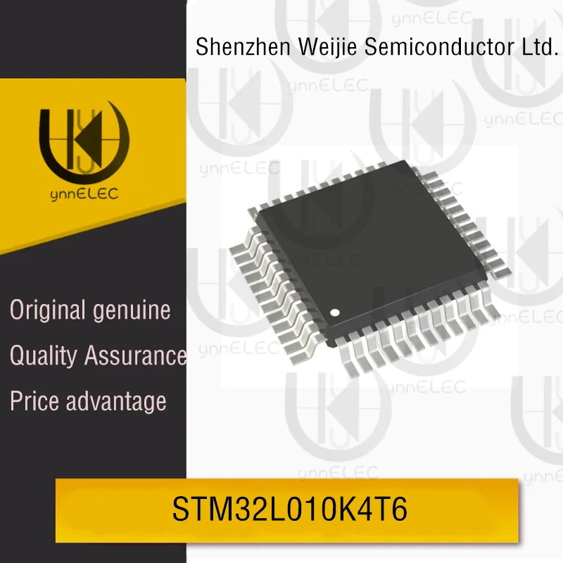 Original STM32L010K4T6 ARM Cortex-M0+ MCU 32-bit 16KB Flash LQFP-32 IC Chip
Original STM32L010K4T6 ARM Cortex-M0+ MCU 32-bit 16KB Flash LQFP-32 IC Chip
